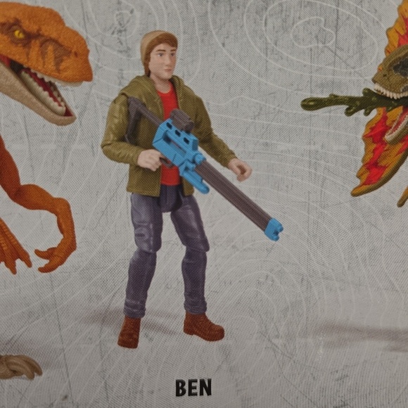 Mattel Jurassic World Chaos Theory Ben Escape Pack 3.75in Action Figure Set - Picture 7 of 8